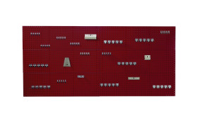 Zestaw uchwytów narzędziowych do montażu na panelu ściennym Uchwyt narzędziowy do panelu ściennego Zestaw haków i