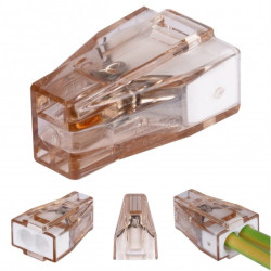 WAGO SPECIAL 773-602 Szybkozłączka 2x 1,5-4,0mm2 na drut 400V/32A ORYGINALNA woreczek 10szt.