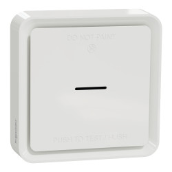 Wykrywacz dymu, typ: Czujka dymu, 85dB, 230V, Tworzywo termoplastyczne