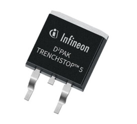 Infineon IGBT Ic 80 A Uce 650 V PG-TO-263 kanał: Typ N 270 W 3-pinowy Powierzchnia