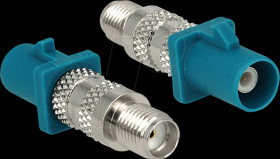 88932 HF adapter, FAKRA Z plug &gt; SMA socket