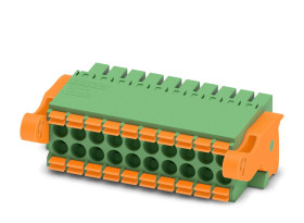 Złącze PCB 20 -pinowe raster 3.5mm 2 -rzędowe Montaż na kablu Żeński Phoenix Contact