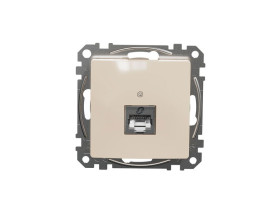 SEDNA DESIGN & ELEMENTS Gniazdo komputerowe RJ45 kat.5e STP beżowy SDD112451S SCHNEIDER ELECTRIC