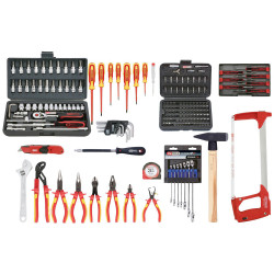 KS Tools 117.0195 Electricians Max Tool Kit, 195 Pcs