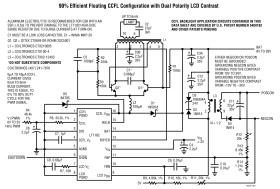 CCFL/LCD Contrast Switching Regulators