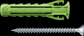 567859 Dübel + Schraube, SX Plus Green 5x25 S K, 20-teilig