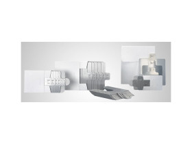 Podkładka regulacyjna z otworem szerokość szczeliny 45mm długość 125mm grubość 2mm SKF szerokość 125mm Stal nierdzewna