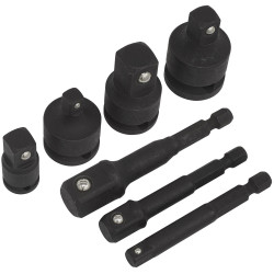 Sealey AK5522 Impact Socket Adaptor Set 7pc