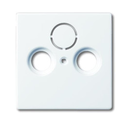 Płytka czołowa, Antena TV, Biały