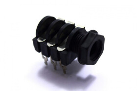 Gniazdo Jack 6,3 Stereo Montażowe