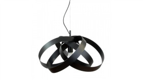 Lampa Wisząca Flores Kolor Czarny Metal, E27 Ip20 1143 Zuma Line