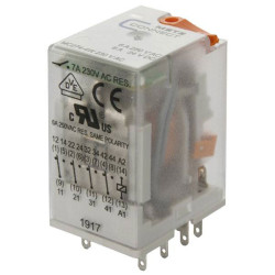 Metz Connect 110017051407 Relay 230V 7A 4 Change-overs LED Indicator