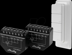 SHELLY_SHUTTER_BLU4 Shelly Shutter x2 + BLU RC Button 4