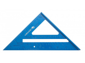 Kątownik aluminiowy ciesielski (dachowy) 180mm grubość 3mm skala metryczna HT4M215 HOEGERT