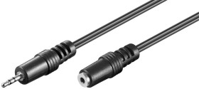 Przedłużacz audio AUX, 2,5 mm stereo - Długość kabla 2 m