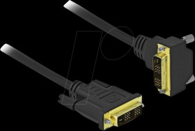 85903 DVI Cable 18+1 male to 18+1 male angled 3 m