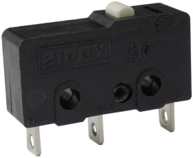 Zippy SM1-N6S-00A0-Z Mikroprzełącznik SM1-N6S-00A0-Z, 1 zestyk przełączny, 1 x wł/(wł), 250 V/AC, 6 A, 1 szt.
