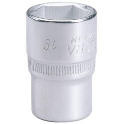 Elora 15308 19mm 1/2&quot; Square Drive Hexagon Socket