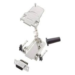 Amphenol L17D45ZK25&#x2B;L77SDB25S D-Sub Receptacle Set 25-Pin Solder Bucket