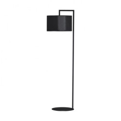 Lampka stojąca czarna do salonu, prosta z serii SIMONE BLACK K-4323 Kaja Lighting