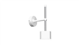 Kinkiet Arena White/Silver 1Xgx53 Mlp7777 Milagro