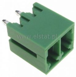 Gniazdo montażowe pionowe 2 piny (r= 3,5mm, M )