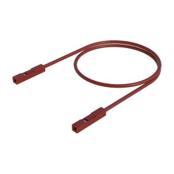 SKS Hirschmann 973604101 Test Lead 0.64mm sockets 25cm Red