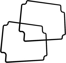 Seal, silicone, (L x W x H) 150 x 64 x 2 mm, black, for series 1550Z, 1550Z113GASKET