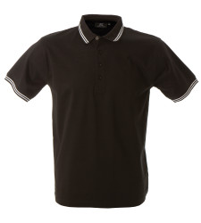 MAIORCA BLACK POLO M/CORTA