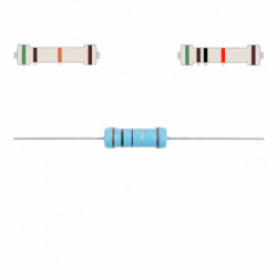 Rezystor 51 KOhm tolerancja 1% precyzyjny moc 3W 51K 5x16mm metalizowany