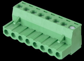 CTB9209/8 Plug-in screw terminal - 8-pole, RM 5.08 mm, 0°