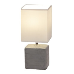 4458 Lampka stołowa Orlando E14 popielaty RABALUX