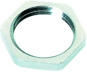 Counter nut, PG9, silver, 21010000008