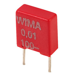 Wima FKS2D021001B00MS FKS2 0.01uF &#xB1;20% 100V Radial Polyester Capacitor