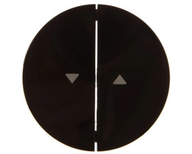 Berker R.1/R.3 Klawisz podwójny z symbolem Strzałka” czarny 16252045