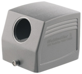 Grommet housing, size A48, die-cast aluminum, M32, angled, longitudinal bow locking, IP65, 1788550000