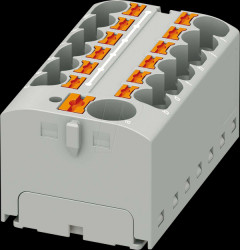 3274010 PTFIX 10/12X4-G GY - distribution block