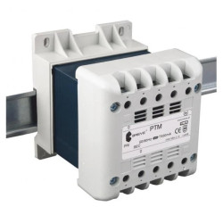 Transformator 1-fazowy separacyjny PTM 120 400/230V 0,52A, na szynę DIN, IP21, Ta 40, 16052-9948