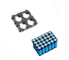 Uchwyt mocujący na 4 ogniwa 2x2 18650 holder (2 szt)