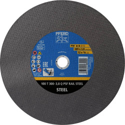 Tarcza tnąca PFERD TOOLS 100T 300-3,8 Q PSF RAIL STEEL/22,23 73001231 300 mm 20 szt.