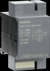 6ED1057-4CA00-0AA0 LOGO! Contactor module, 3 NO contact, 1 NC contact, 24 V