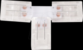 ELED900210 LED strip connector, T-shaped, 2-pin, for 10 mm LED strips