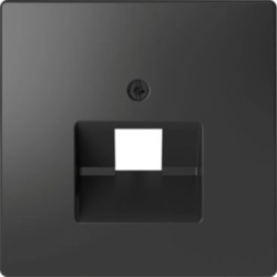 Merten Płytka centralna gniazda.RJ45 ukośnego D-Life antracy MTN4521-6034
