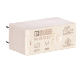 Przekaźnik miniaturowy do dużych prądów ciągłych 1P 16A AgNi 48V DC REL-MR- 48DC/21HC 2961325 /10szt./