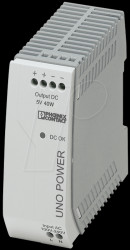2904375 Power supply unit - UNO-PS, 8 A, 5 V DC, 40 W