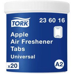 Tork 236016 Air Freshener Apple Scent Rubber Pendant 80 Pieces
