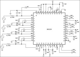 Quad-Channel, Ultra-Low-Noise Amplifier with Digitally Programmable Input Impedance