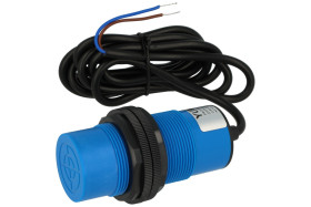 Czujnik; pojemnościowy; CM35-3025A; dwuprzewodowy; SCR; NO; 25mm; 90÷250V; AC; 400mA; cylindryczny plastikowy; fi 35mm; 80,7mm;