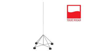 Maszt na czworonogu do zwodów poziomych wysokich 6m aluminium/ocynk ogniowy 65.6 AL/OG ZA 2P CZ 65126092