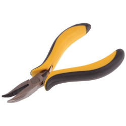 Szczypce wydłużone wygięte 125mm